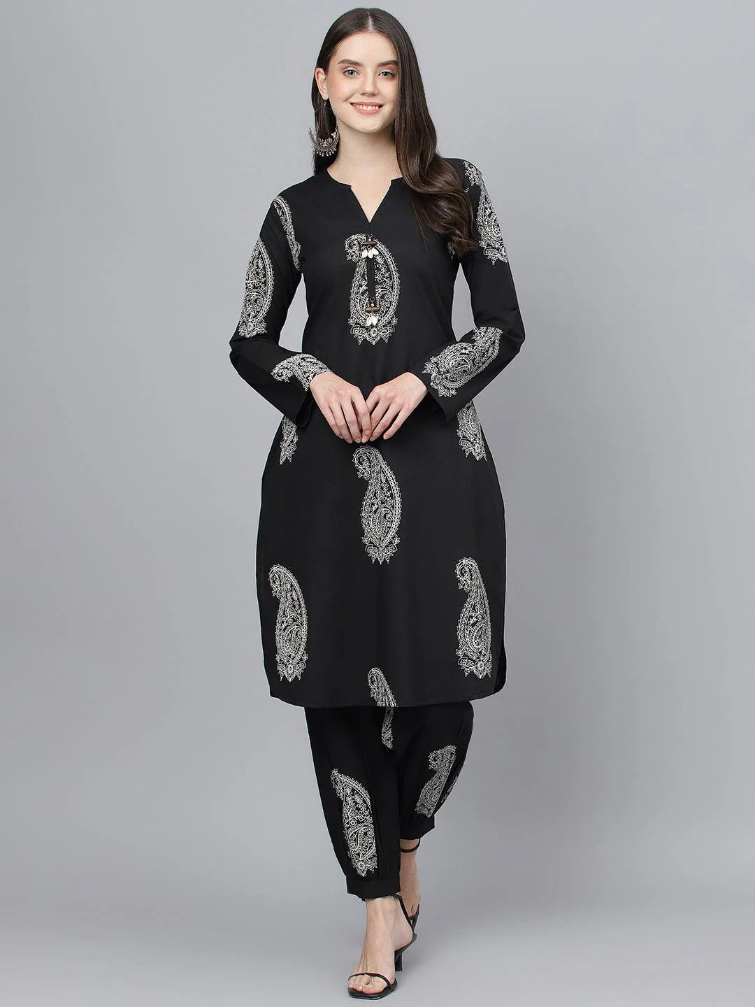 Paisley Print Pure Cotton Co-ord Set