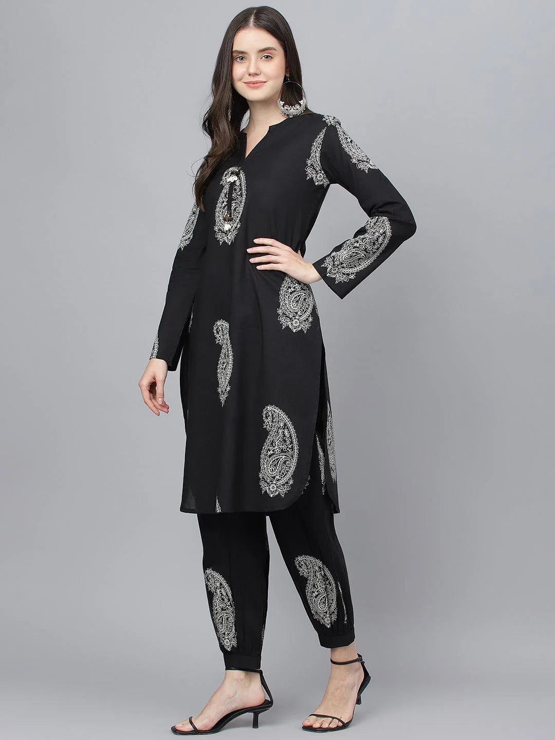 Paisley Print Pure Cotton Co-ord Set