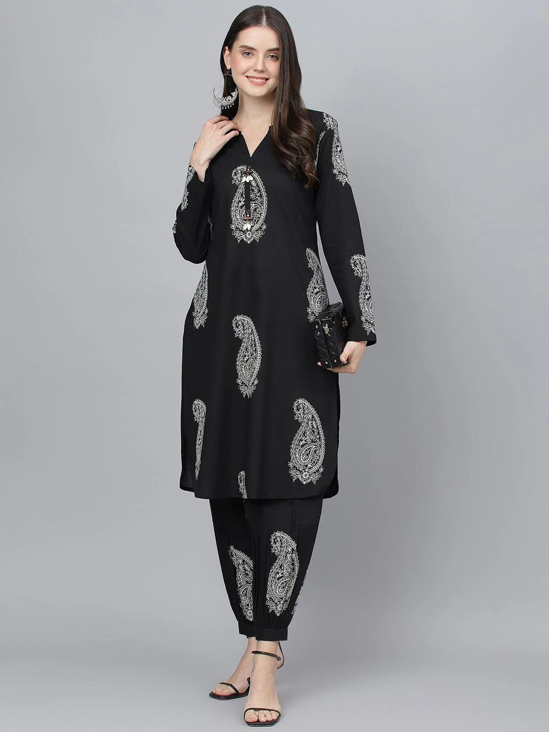 Paisley Print Pure Cotton Co-ord Set
