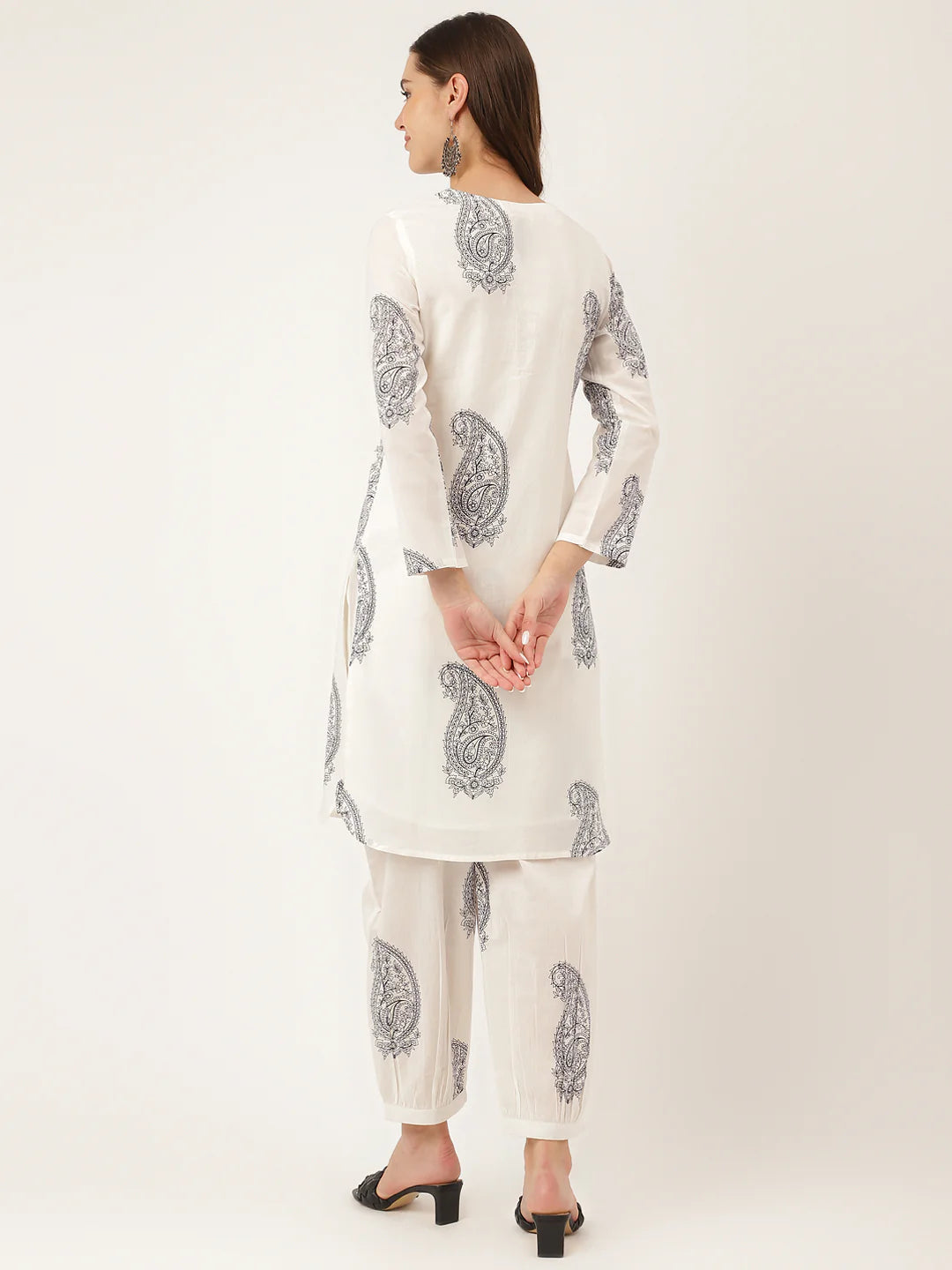Paisley Print Pure Cotton Co-ord Set