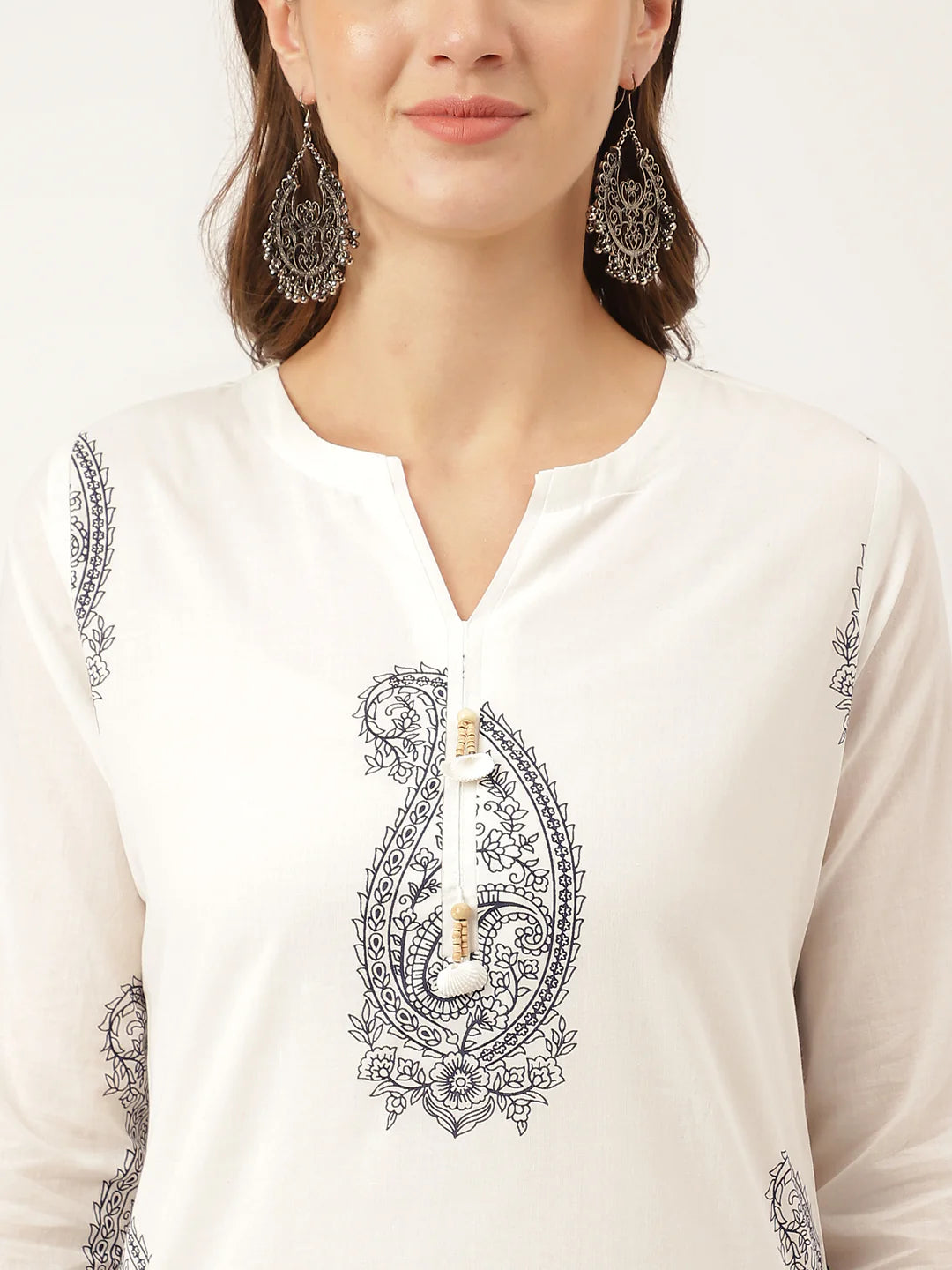 Paisley Print Pure Cotton Co-ord Set